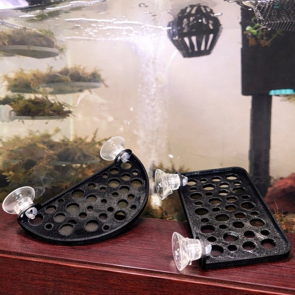 Aquarium Java Moss Shelf | Moss Ledge for Fish Tanks | Aquascaping Plant Holder